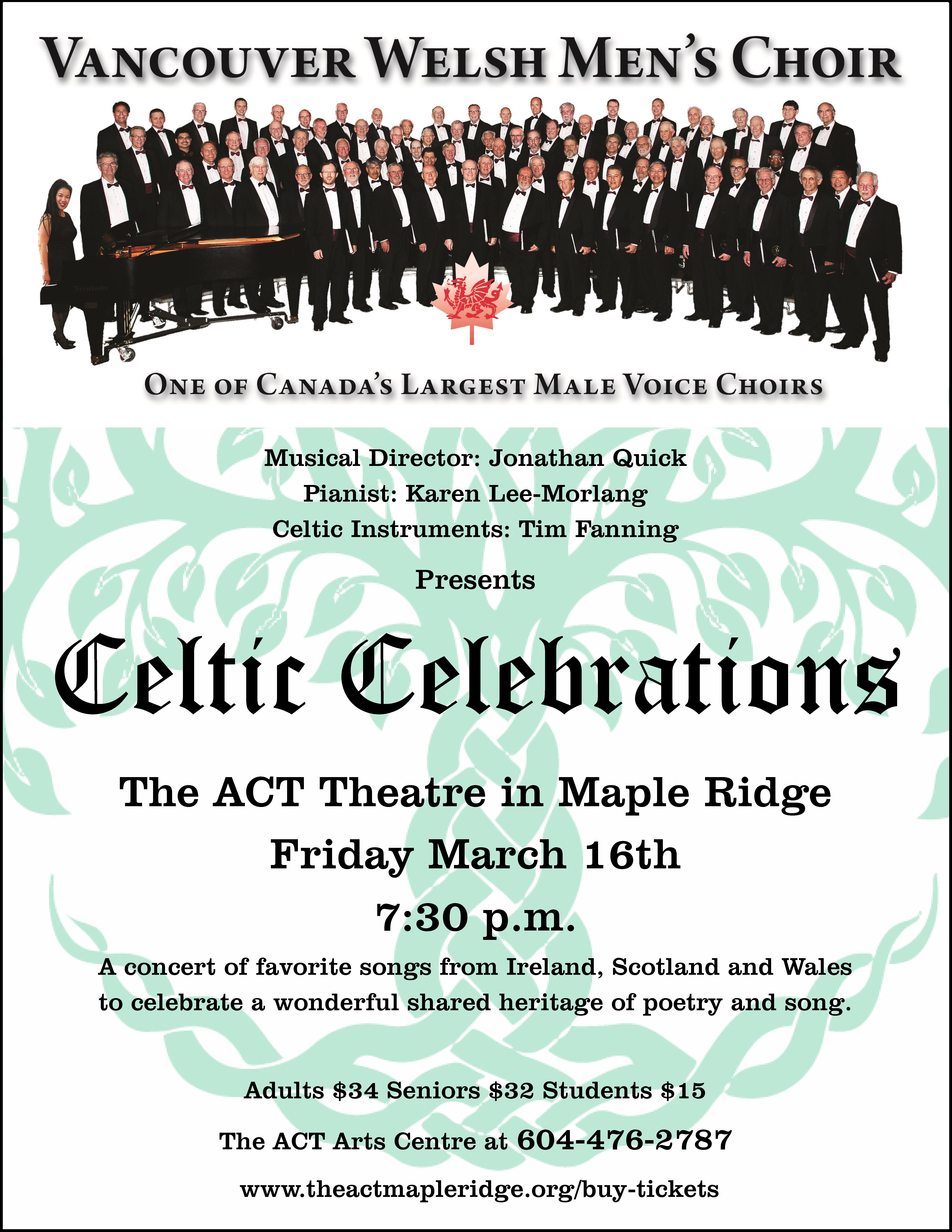 to Vancouver Welsh Men's Choir Vancouver Welsh Men's Choir